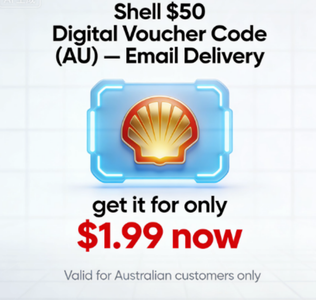 Shell $50 e-voucher code (Australia) – sent by email