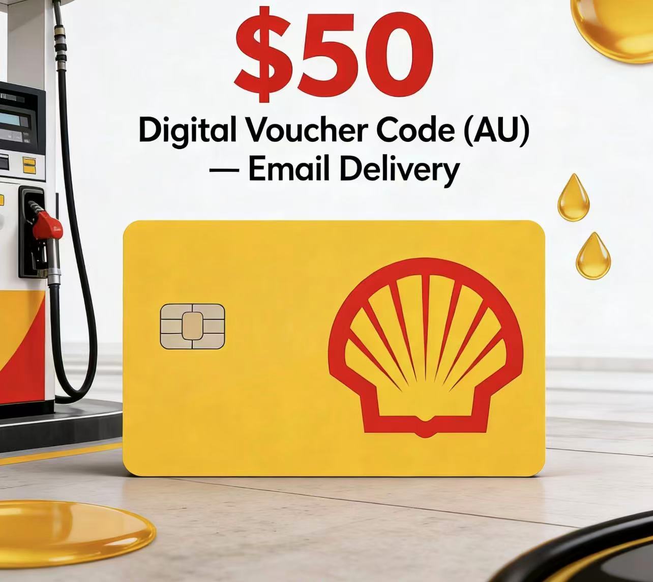 Shell $50 e-voucher code (Australia) – sent by email - Image 4