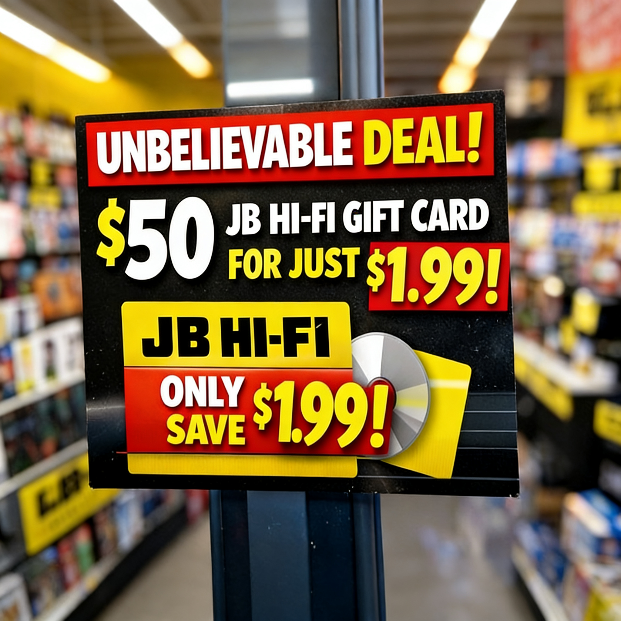 JB Hi-Fi $50 e-voucher code (Australia) – sent by email - Image 4